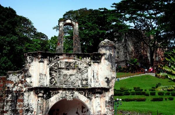 Melaka, Malezya: bir ' famosa kapısı — Stok fotoğraf