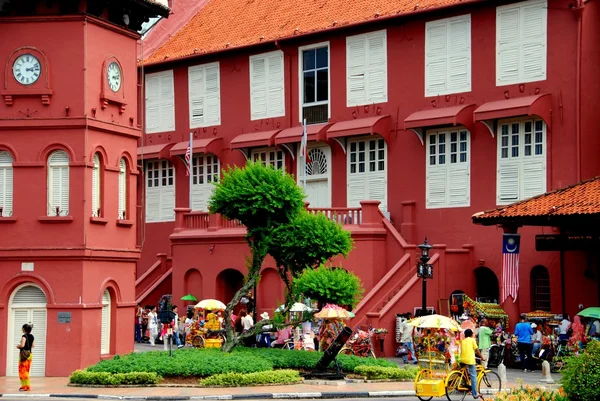 Melaka, Malasia: 1650 Dutch Stadthuys — Foto de Stock