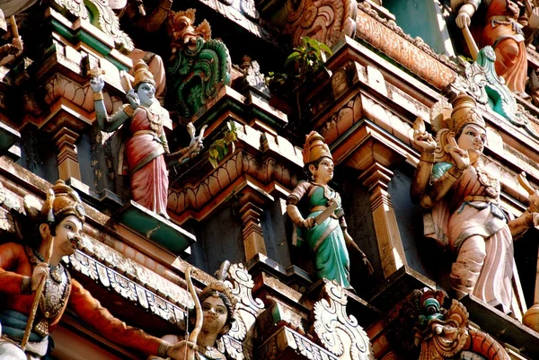 Kuala Lumpur, Malasia: Templo Hindú Sri Maha Mariamman — Foto de Stock