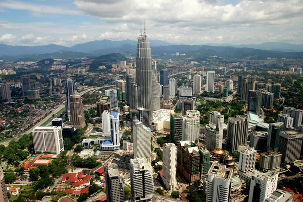 Куала-Лумпур, Малайзия: Vista of City — стоковое фото