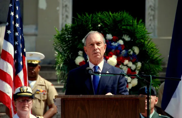 Ciudad de Nueva York: el alcalde Michael Bloomberg — Foto de Stock