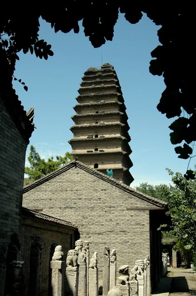 Xi'an, China: Lesser Wild Goose Pagoda — Stock Photo, Image