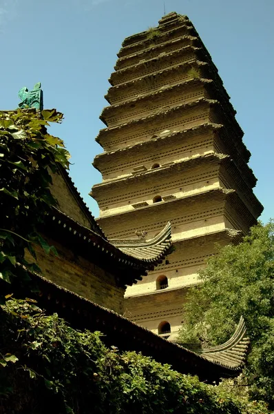Xi'an, China: Lesser Wild Goose Pagoda — Stock Photo, Image