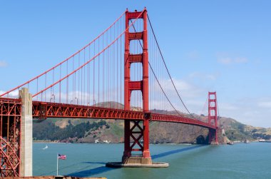 San Francisco 'daki Golden Gate Köprüsü