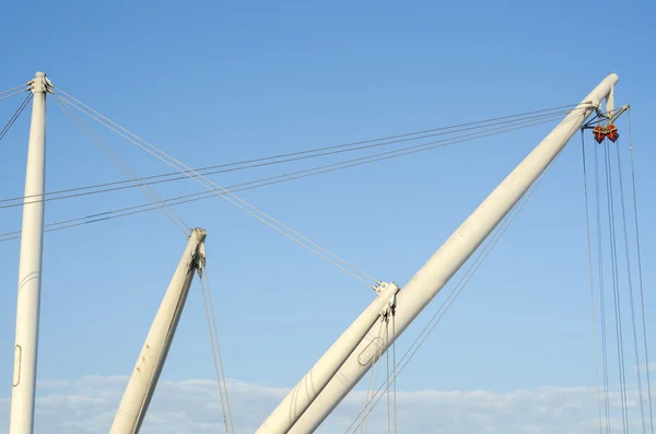 Derrick en Génova — Foto de Stock