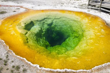 Yellowstone'da Şofben