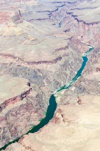 Ποταμός του Κολοράντο, στο grand canyon — Φωτογραφία Αρχείου