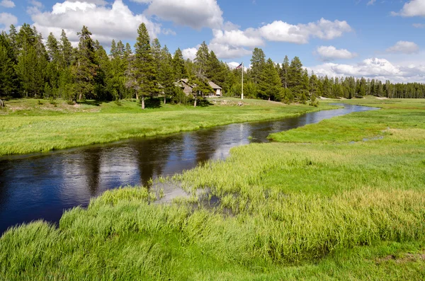 Río en Yellowstone — Foto de Stock