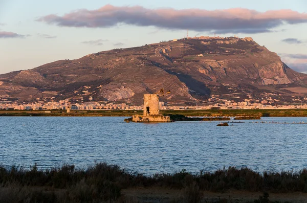 Salt pans of Trapani — Stock Photo, Image