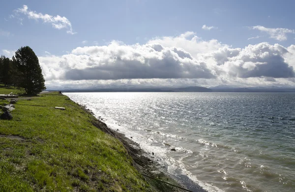 Lago Yellowstone — Foto de Stock