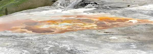 Overview of sulphurous pools — Φωτογραφία Αρχείου