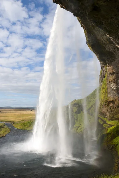 Seljalandsfoss waterval — Stockfoto