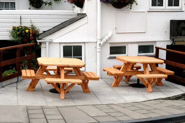 Tables in Cornwall — Stock Photo, Image