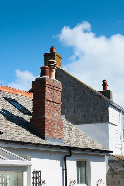 Roofs in Port Isaac — Stock Photo, Image