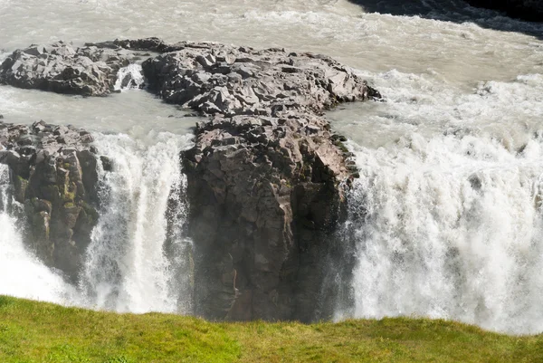 Vattenfall på Island — Stockfoto