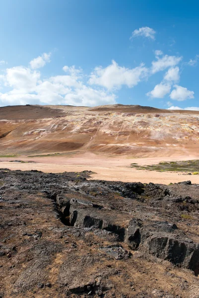 Montañas de azufre en Islandia — Foto de Stock