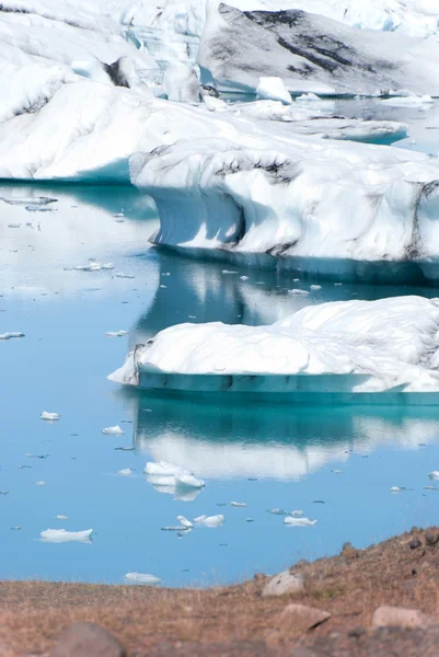 Jezioro Jokulsarlon — Zdjęcie stockowe