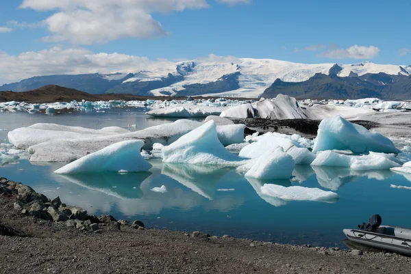 Jokulsarlon jezero — Stock fotografie