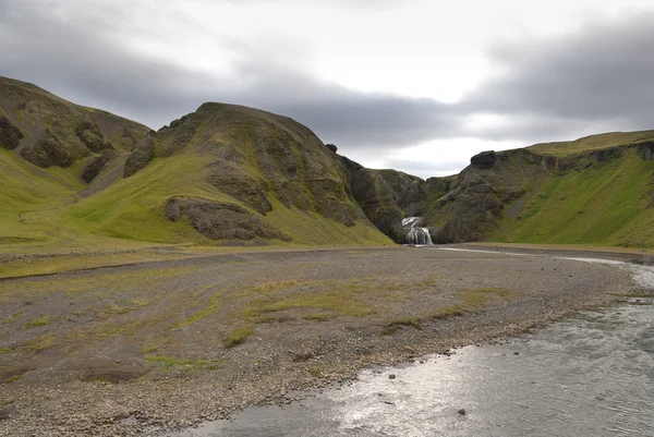 Cascada en Islandia —  Fotos de Stock