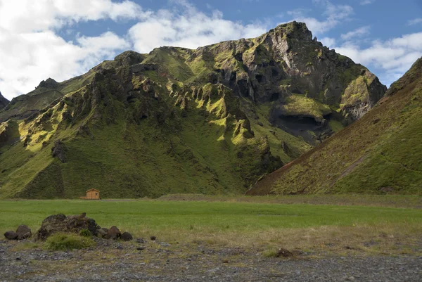 Berg i Island — Stockfoto