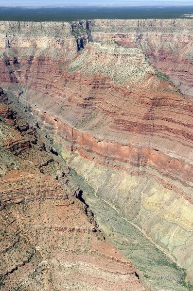 Helikopter i grand canyon — Stockfoto