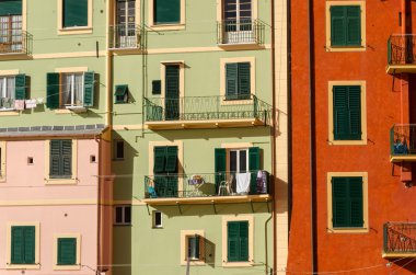 Camogli evleri
