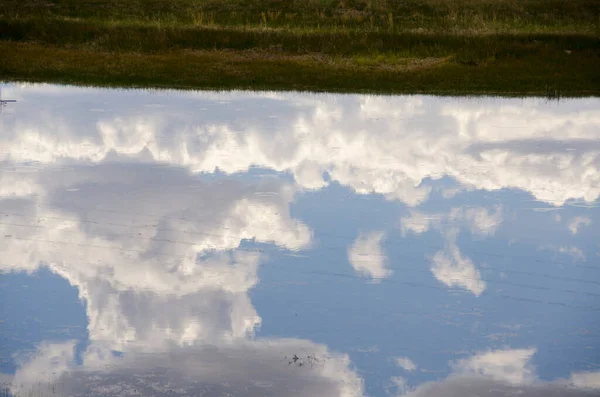 Хмара Воді Озері Національному Парку Брайс Каньйон Єднані Держави — стокове фото