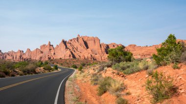 Amerika Birleşik Devletleri arches national park peyzaj