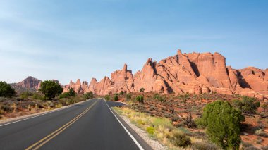 Amerika Birleşik Devletleri arches national park peyzaj
