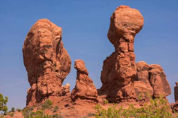 Paisaje Parque Nacional Arcos Los Estados Unidos América — Foto de Stock