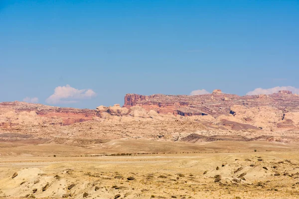 Drogi Scenic Byway Capitol Reef National Park Stany Zjednoczone Ameryki — Zdjęcie stockowe