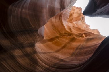 antelope canyon in the united states of america clipart