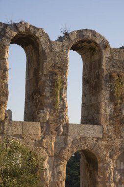 Yunanistan 'da Atina' da Akropolis sütunlarının inşasının ayrıntıları