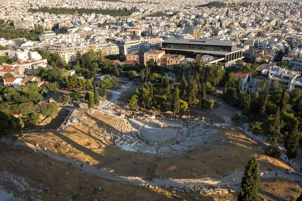 Närmare Uppgifter Uppförandet Kolumnerna Akropolis Aten Grekland — Stockfoto