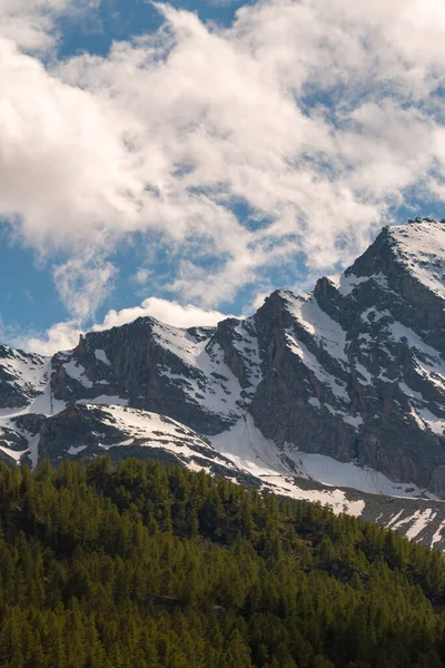 Landscape Mountain Ceresole Reale Nivolet Hill Piedmont Italy — Stock Photo, Image
