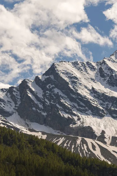 Paysage Montagne Entre Ceresole Reale Colline Nivolet Dans Piémont Italie — Photo
