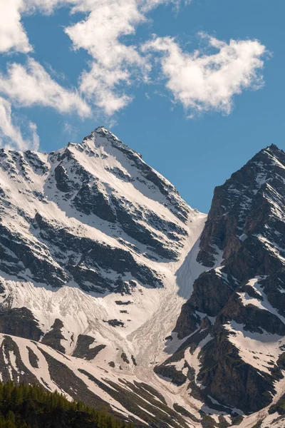 Paysage Montagne Entre Ceresole Reale Colline Nivolet Dans Piémont Italie — Photo