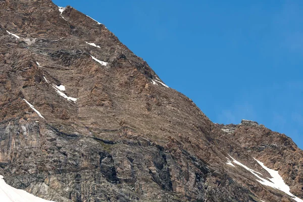 Krajinná Hora Mezi Ceresole Reale Nivolet Kopcem Kolem Jezera Serr — Stock fotografie