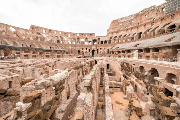 Synpunkter Och Detaljer Colosseum Monumentet Rom Italien — Stockfoto