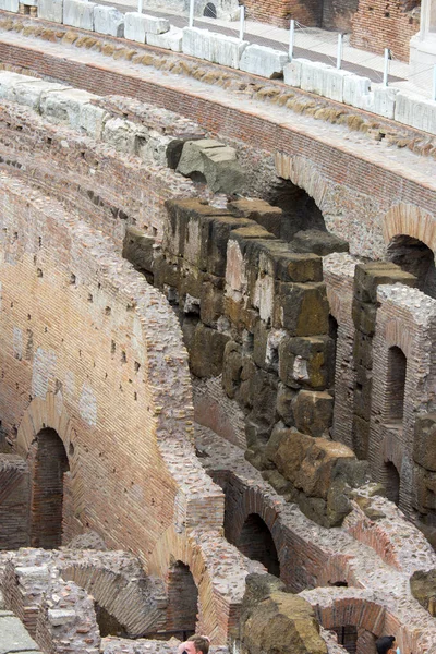 Synpunkter Och Detaljer Colosseum Monumentet Rom Italien — Stockfoto