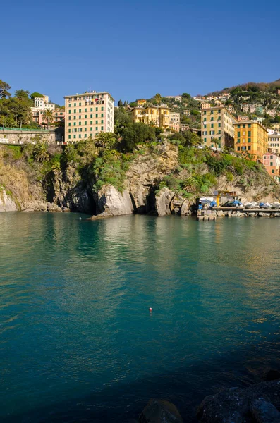 Landscape Camogli Village Genoa Liguria — Fotografia de Stock