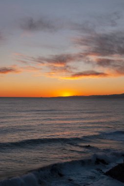 Liguria, Cenova 'da Boccadasse sahilinde deniz manzarası