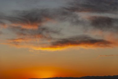 Liguria, Cenova 'da Boccadasse sahilinde deniz manzarası