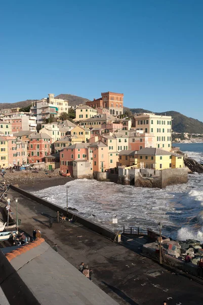 Seascape Coast Boccadasse Genoa Liguria — стоковое фото