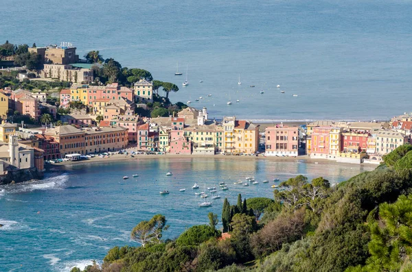 Sestri Levante Dorp Liguria Italië — Stockfoto