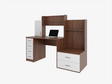 Bilgisayarlı bir masaüstü 3d görüntüleme.