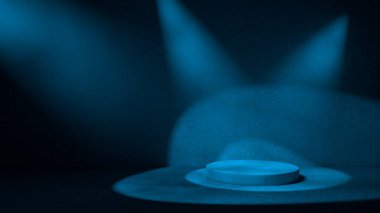 Spot ışığından 3d arkaplan.