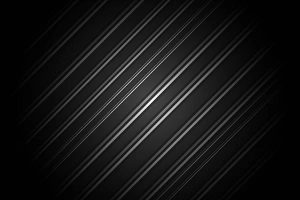 Negro Oscuro Cuadrícula Geométrica Líneas Diagonales Fondo Moderna Textura Vectorial — Vector de stock