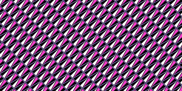Розовые Треугольники Геометрические Сетки Фон Горизонтальный Фон Современная Абстрактная Текстура — стоковый вектор