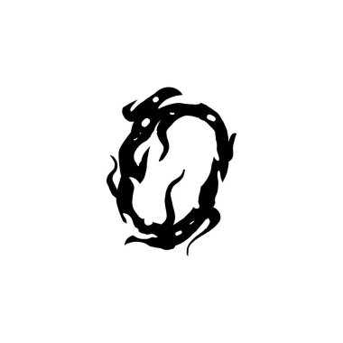Gotik grafiti tarzında 